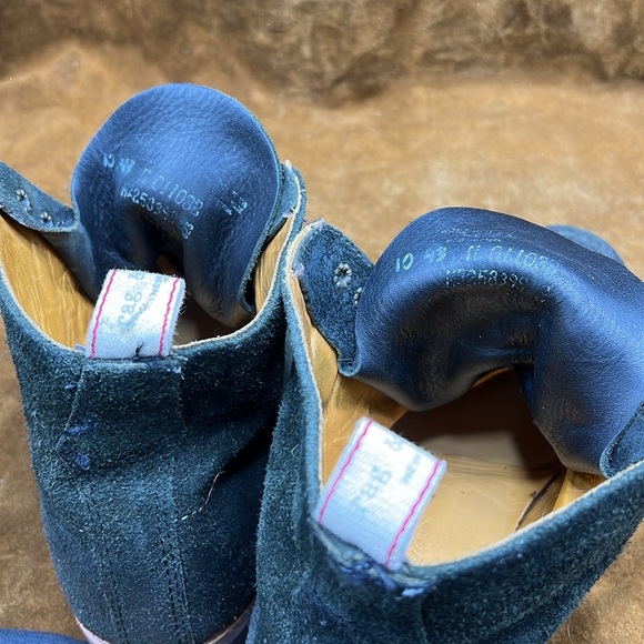 Rag & Bone Green Suede Rugged Ankle Boots - Picture 9 of 11